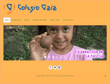 Tablet Screenshot of colegiogaia.org